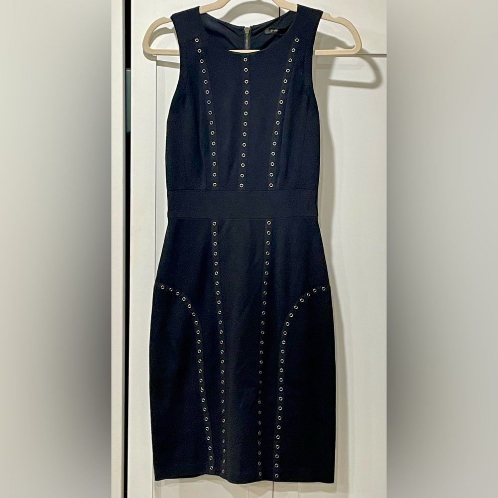 Cynthia Steffe Midi Jersey Dress with Grommet and Grosgrain details, sz2